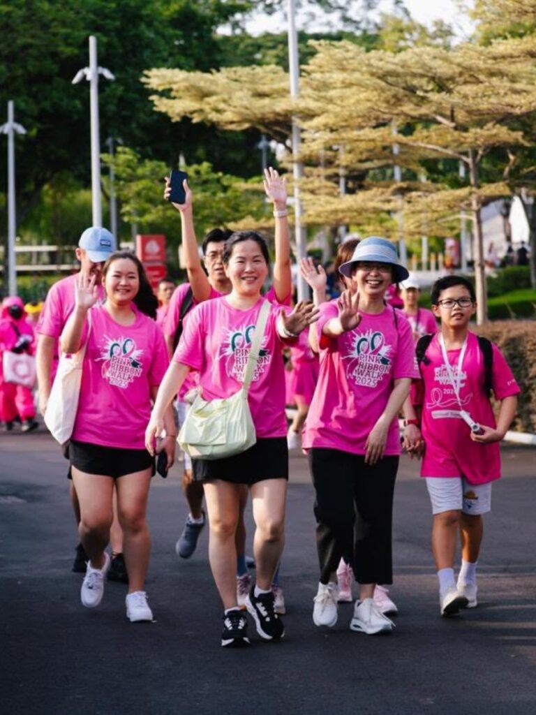 Image of Pink Ribbon Walk - breast cancer awareness singapore