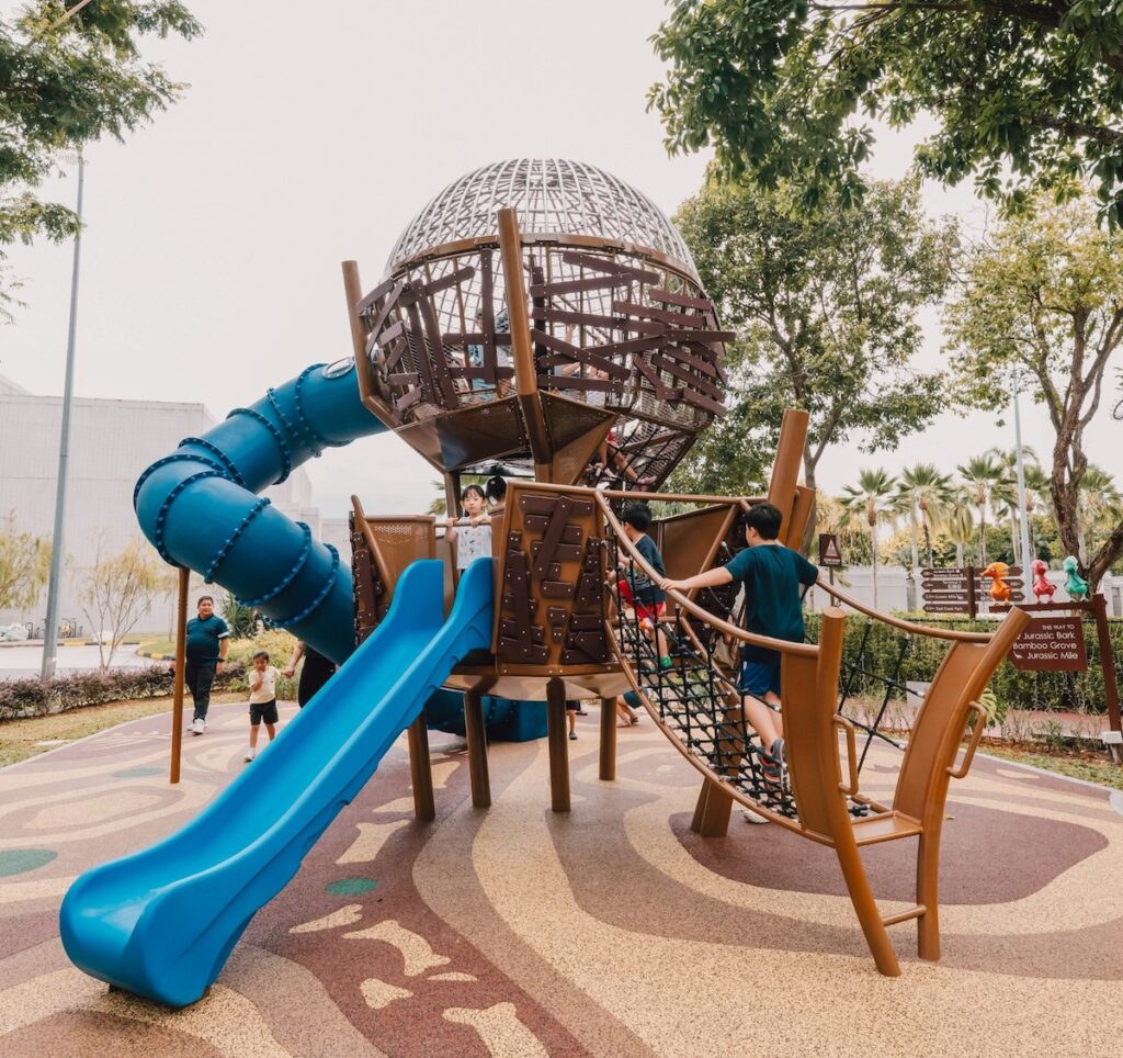 Dino Nest Tower Playground Changi Airport Singapore