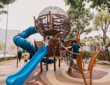 Dino Nest Tower Playground Changi Airport Singapore
