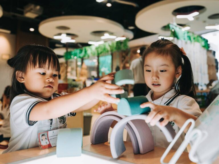 Children learning through play at Malvern College Pre-School Hong Kong