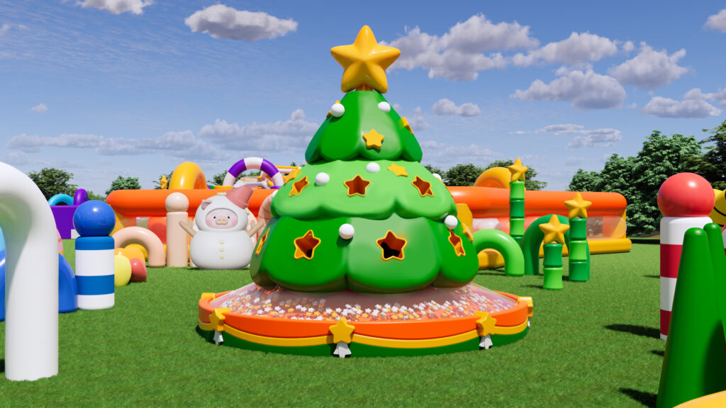 Bounce Into The Holidays At Merry Balloon Park In West Kowloon