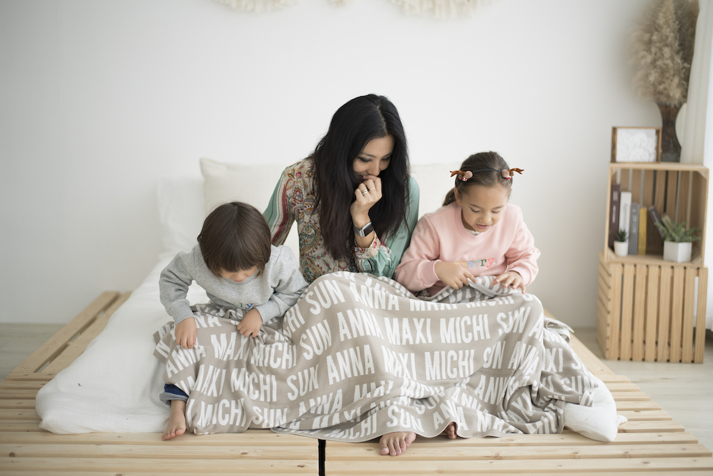 Personalzed Family Blanket Tiny Bitz Hong Kong