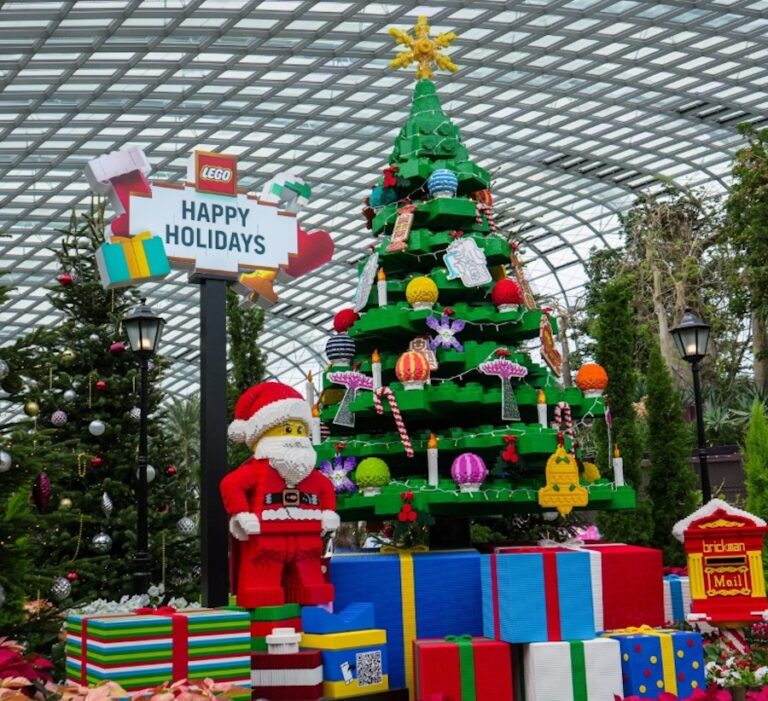 LEGO Christmas 2025 Gardens by the Bay Singapore