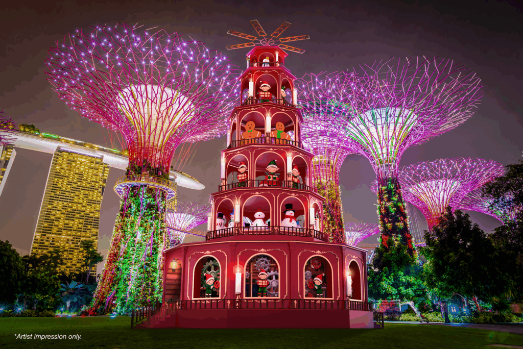 Chrismas Pyramid - Artist Impression