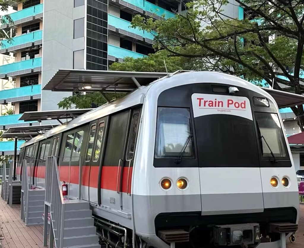 Tiny Pod Train Pod MRT Hotel In Singapore 2025