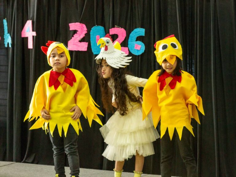 Preschool children at EST School Indonesia