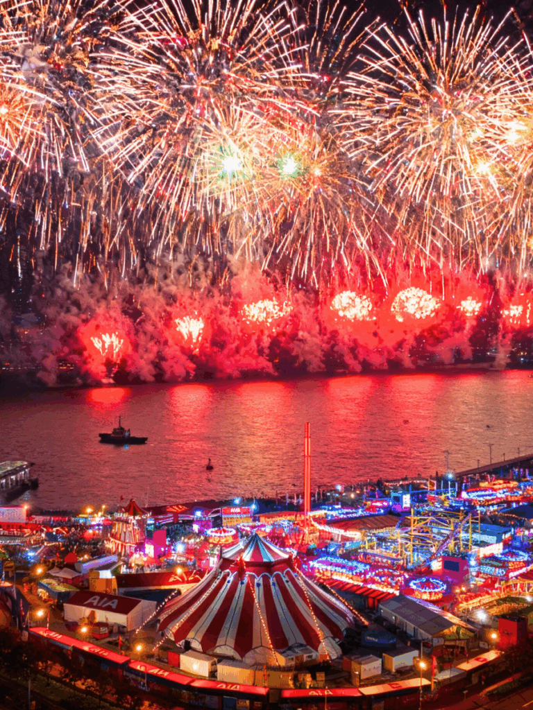 AIA NYE Carnival 2025 Hong Kong