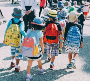Image of kids with bags - school bag singapore