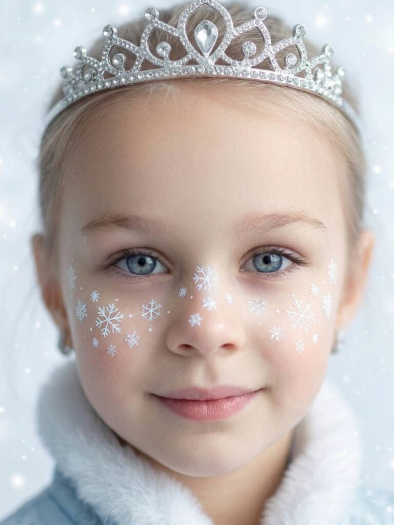 Rebel Tattoos Christmas freckles, hair stones and lip gloss for kids in Hong Kong
