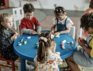 Image of kids at a top preschool in Singapore