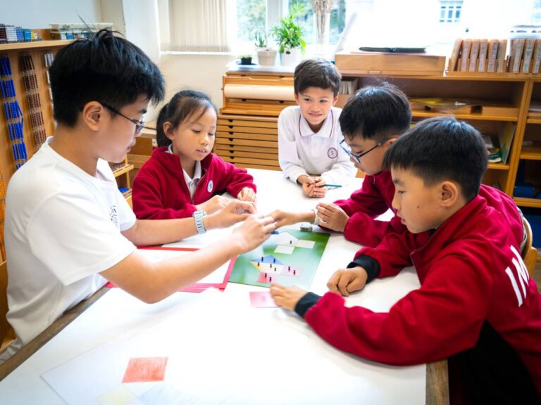 Students learning at IMS Hong Kong