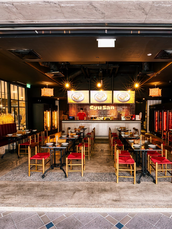 gyu san front of restaurant main image little steps