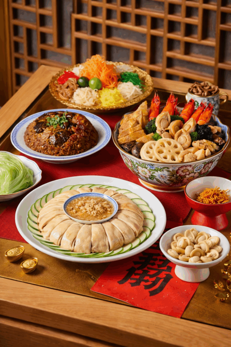 Soup Restaurant Reunion Takeaway Set for Chinese New Year in Singapore.
