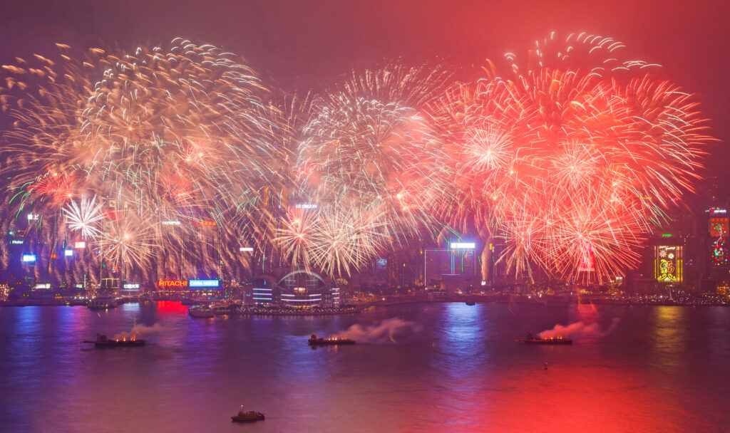 Where To Watch the Spectacular Year Of the Horse Chinese New Year Fireworks In Hong Kong 2026