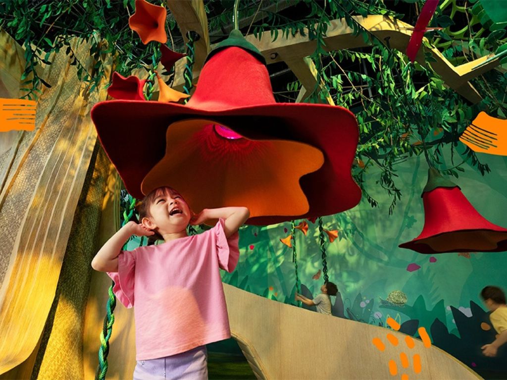 Image of Singing tree at Curiosity Cove Singapore