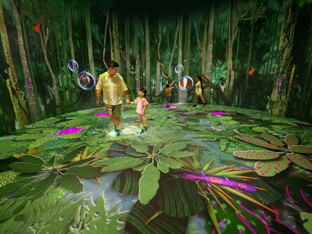 Image of microscopic canopy at Curiosity Cove Singapore