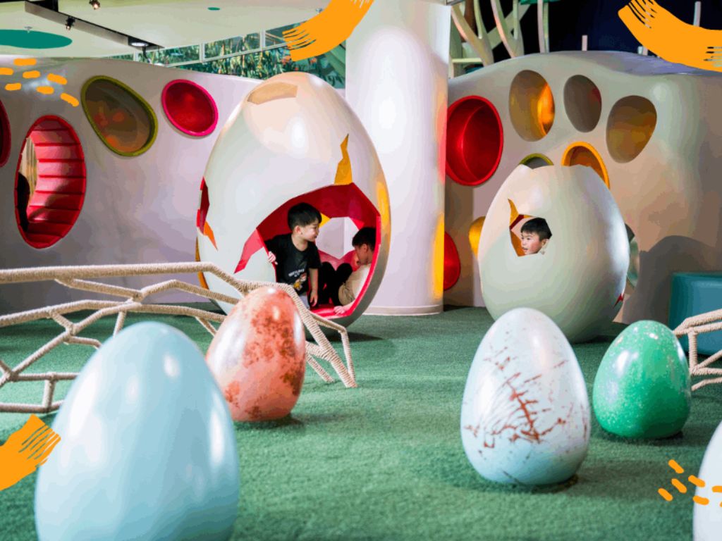 Image of nesting area at Curiosity Cove Singapore