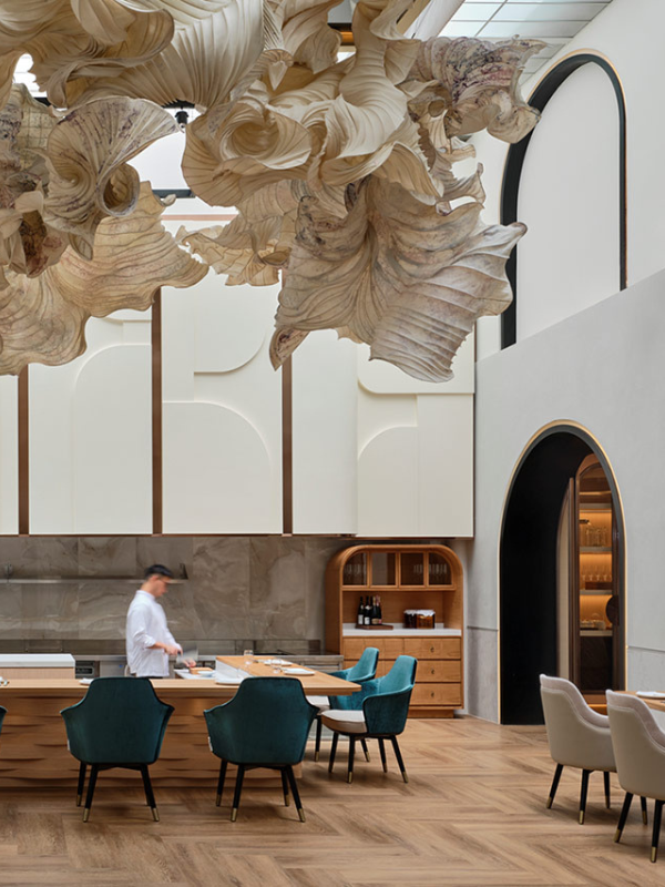 restaurant born internal space in Singapore Little Steps