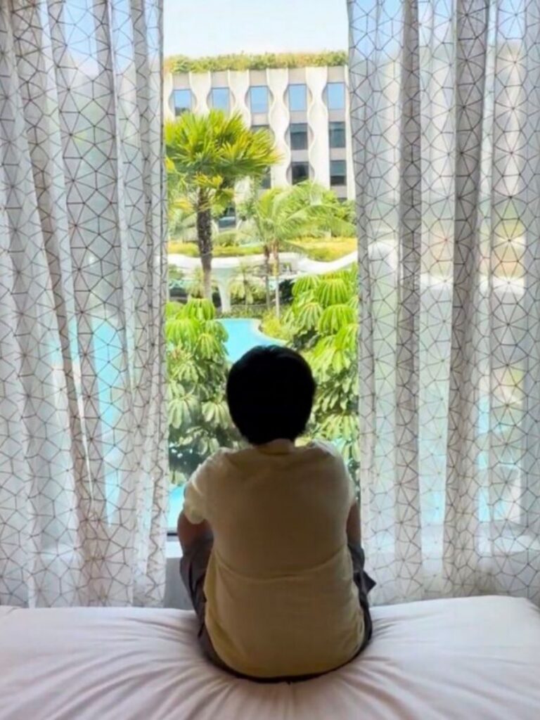 Image of boy in Village Hotel Sentosa