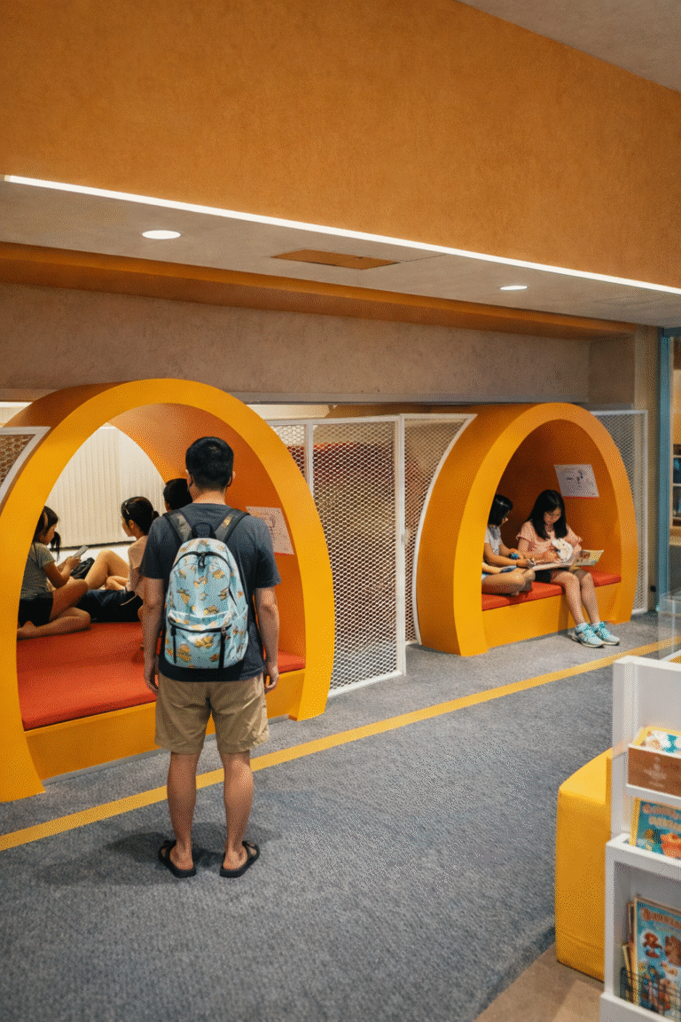 Punggol Regional Library in Singapore