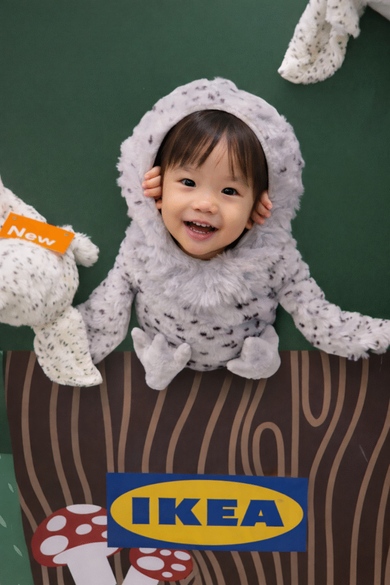 A child playing at IKEA Smaland indoor playground in Singapore