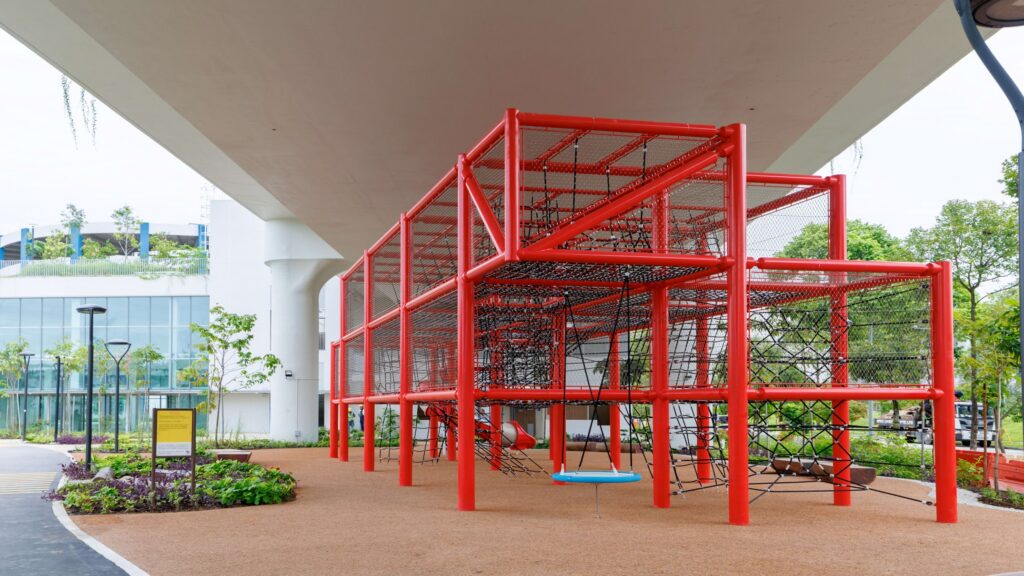 Image of Net Playground At Bulim Park Singapore