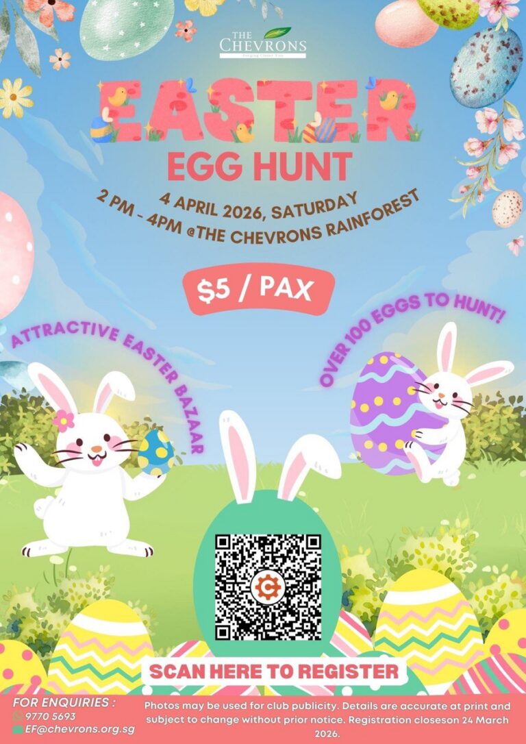 The Chevrons Easter Egg Hunt 2026 Singapore