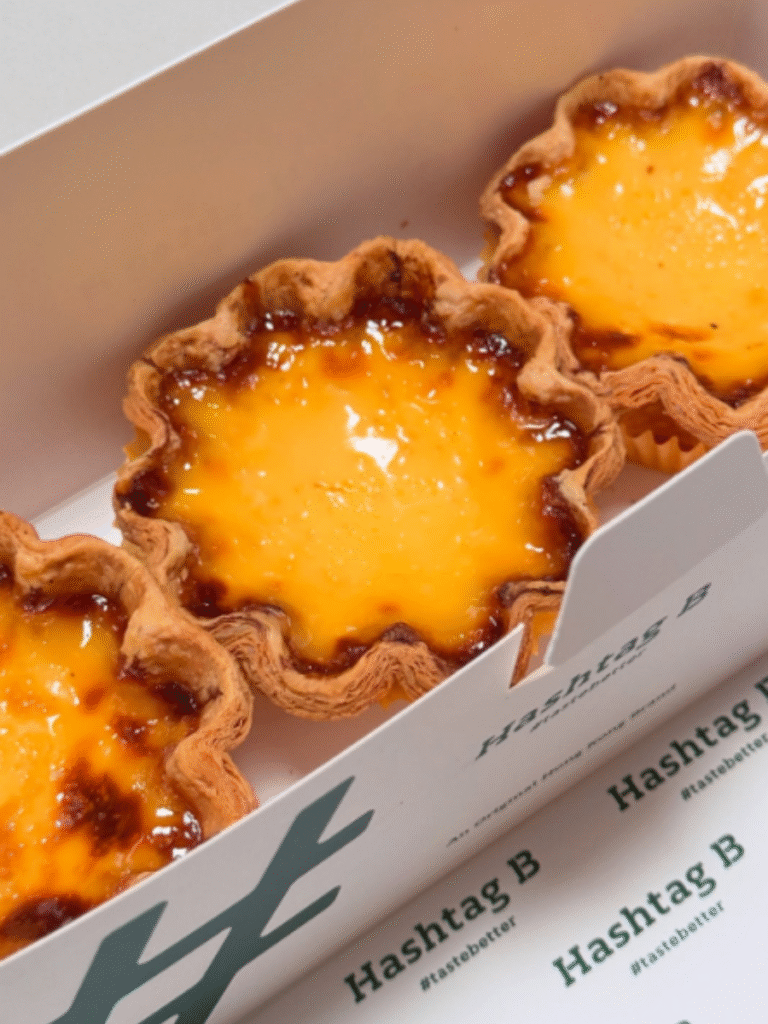 Hashtag B Egg Tarts HK