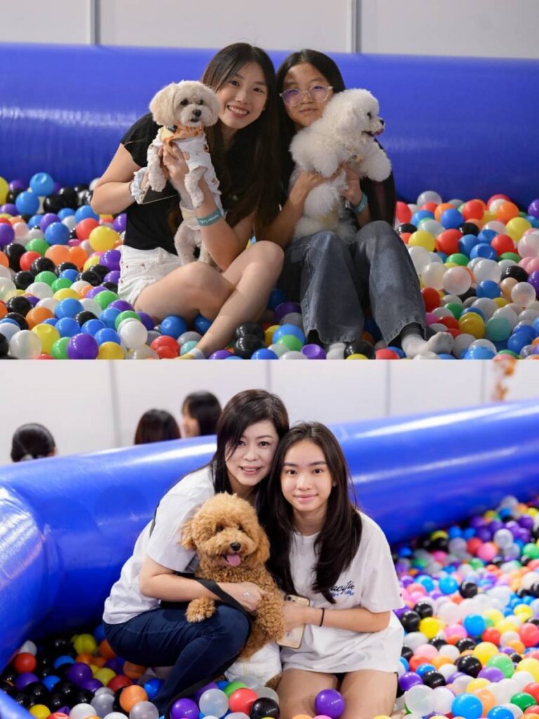 PetExpo Singapore families pets doggy ball pit event