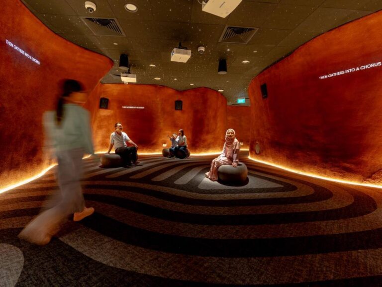Bukit Batok Library immersive soundscape reading space Singapore
