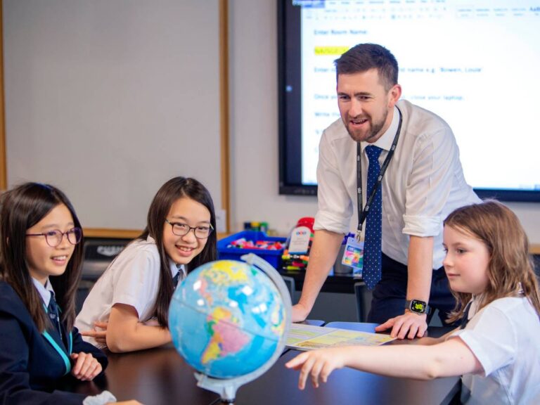 Students learning at Nord Anglia International School Hong Kong