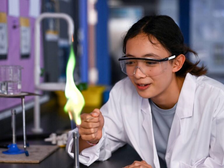 Students learning at Nord Anglia International School Hong Kong, a leading British international school