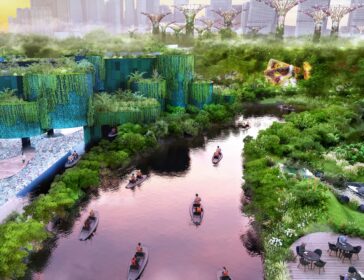 Wetlands by the Bay with teamlab at Gardens by the Bay In Singapore