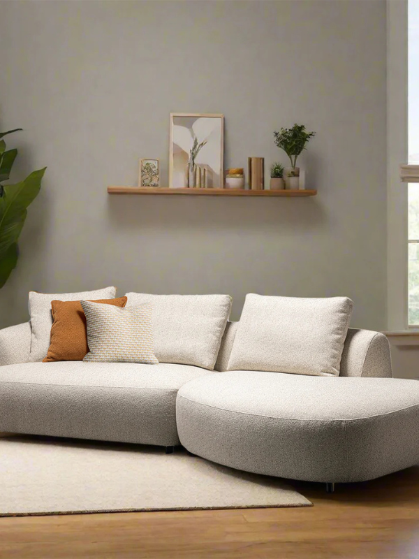 cream modular lounge from Loft Furniture In Singapore Little Steps