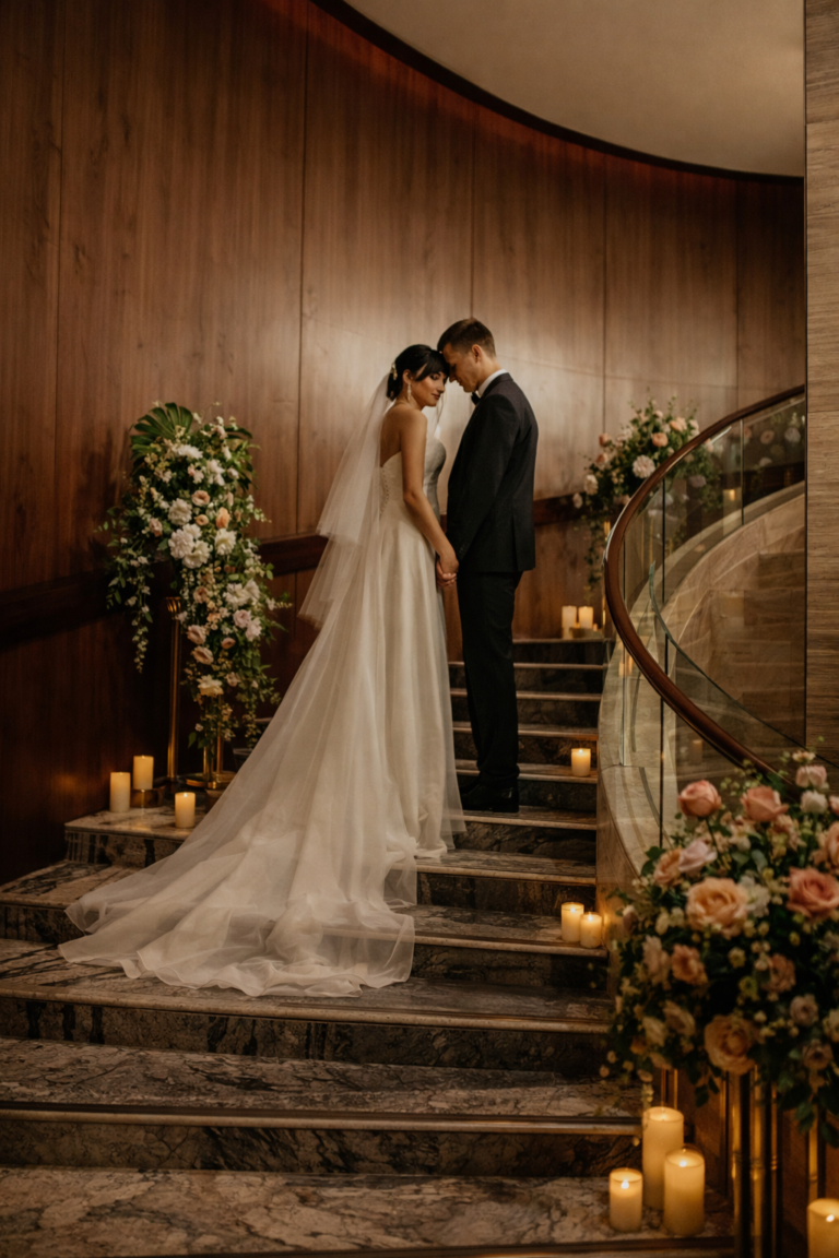 Staircase at Hilton Singapore Orchard ballroom