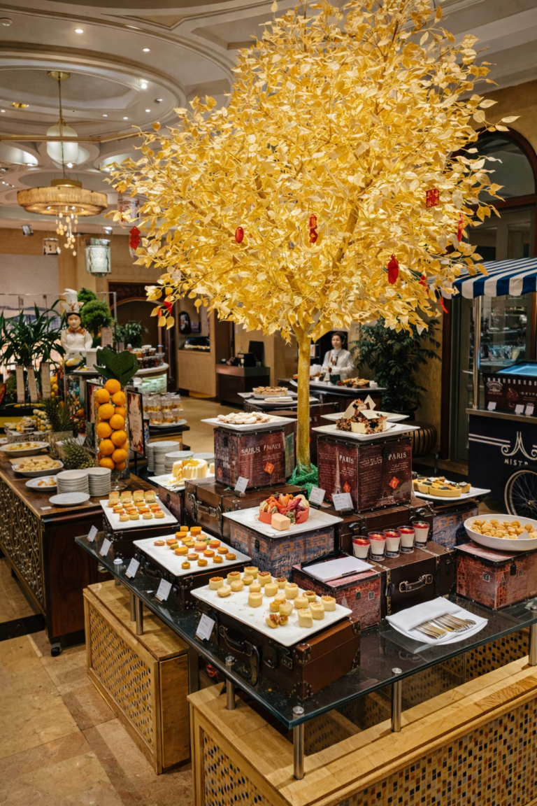 Breakfast buffet at Mistral restaurant in Sofitel Macau at Ponte 16