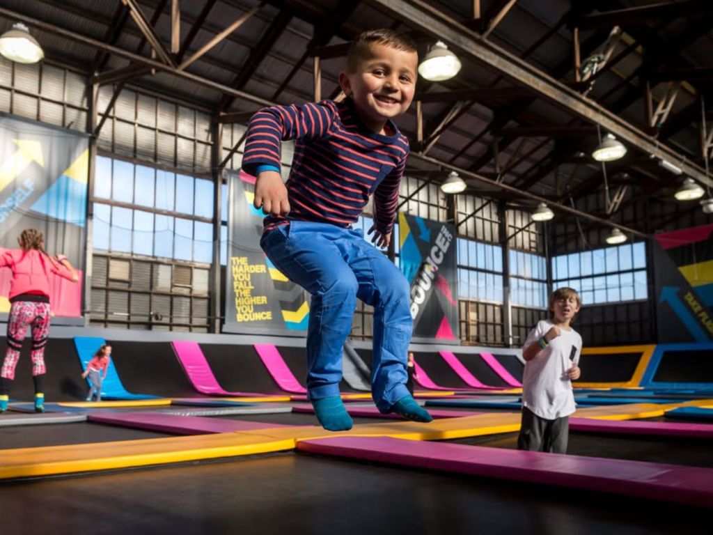 Image of kid jumping at BOUNCE Singapore