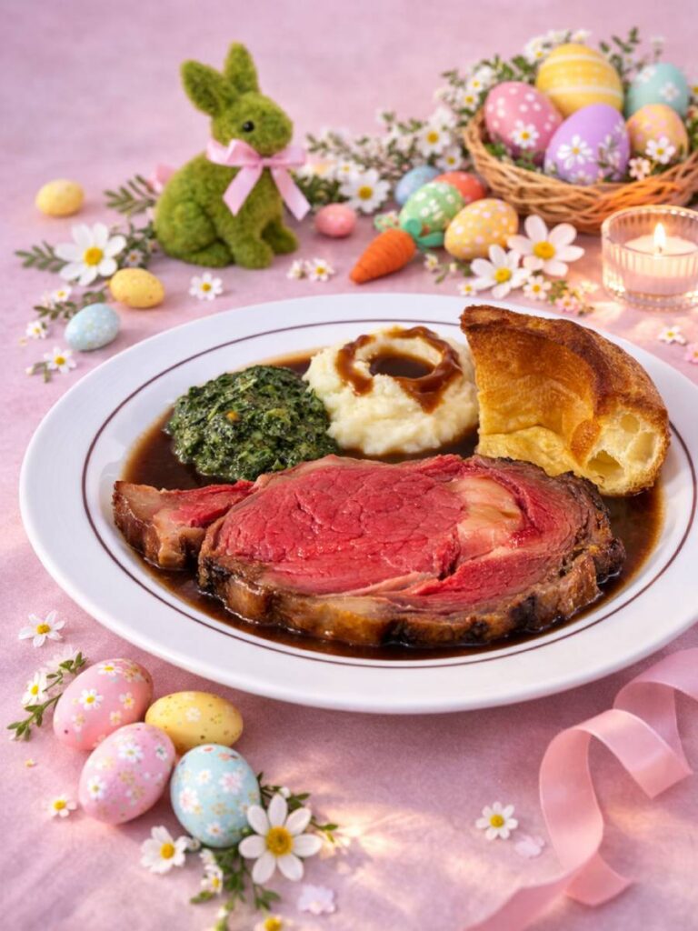 Lawry’s Singapore Easter brunch with prime rib and family activities