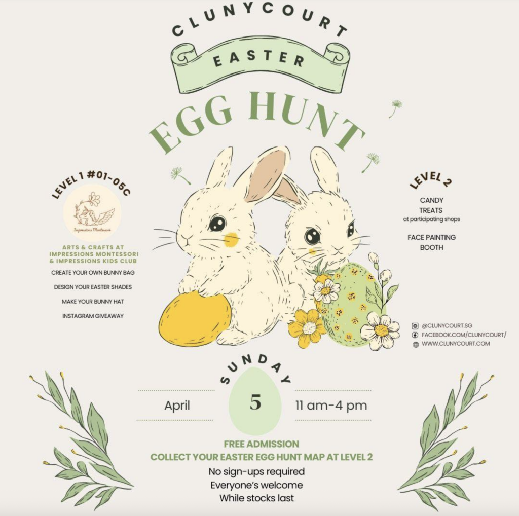 Image of Cluny Court Easter Egg Hunt Details