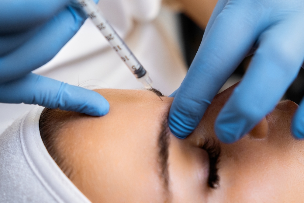 Image of woman getting botox in Singapore
