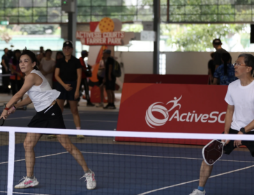 Pickleball Court in Singapore's Farrer Park