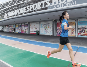 New Jogging Trail At The Kallang open 24 hours in Singapore