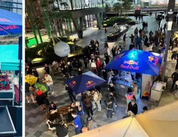 Image of secret rugby sevens party in Hong Kong at dorsett