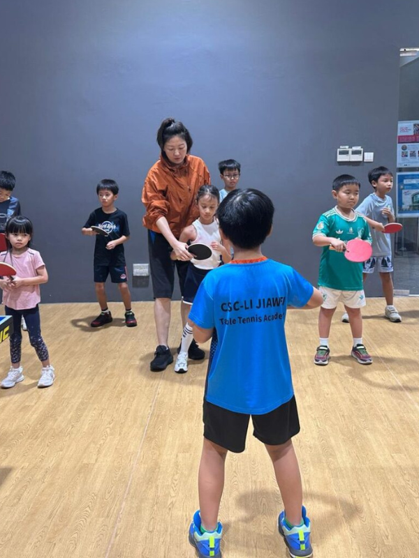 table tennis camp singapore little steps