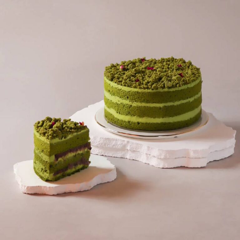 Cedele matcha azuki strawberry Mother’s Day cake Singapore
