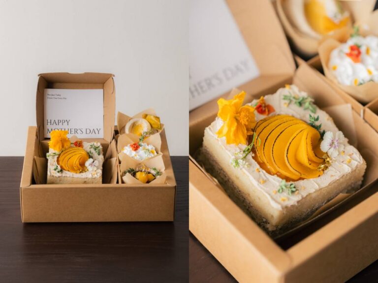 Delcie’s Desserts halal Mother’s Day cake gift set Singapore