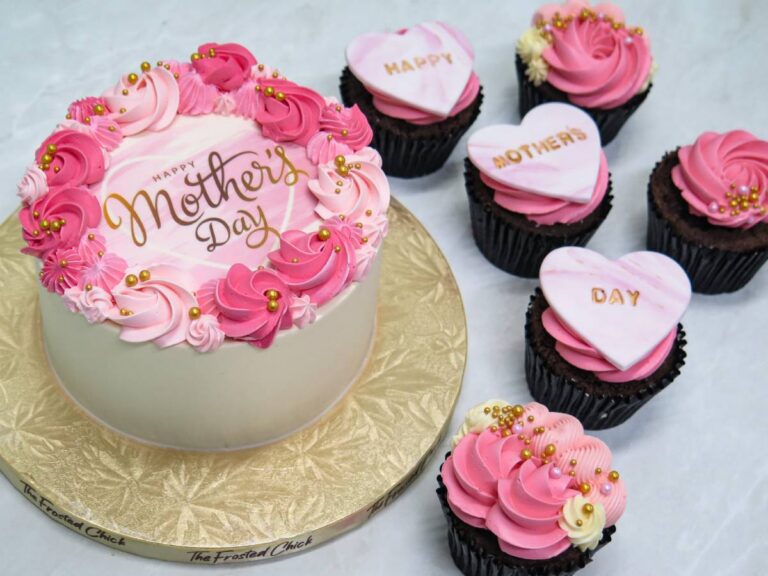 The Frosted Chick Mother’s Day bento floral cakes Singapore
