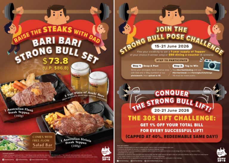 Bari Bari Father’s Day 2026 Singapore