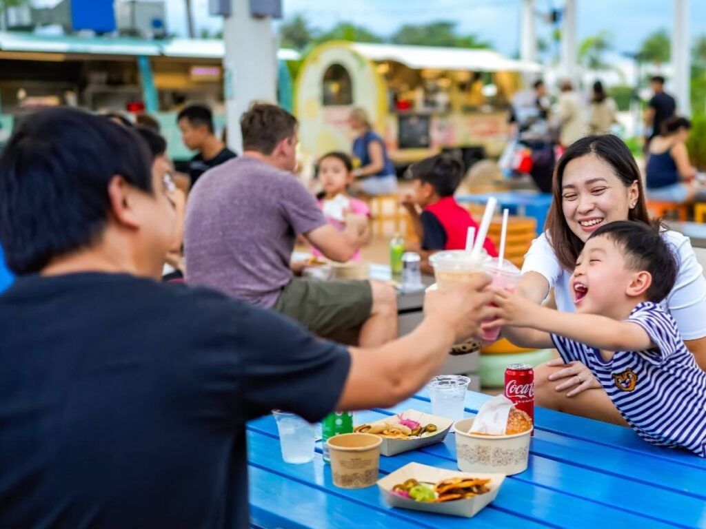 The Palawan Food Trucks at Sentosa