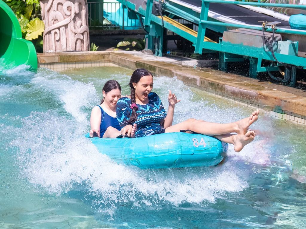 Image of slide at Adventure Cove Waterpark 